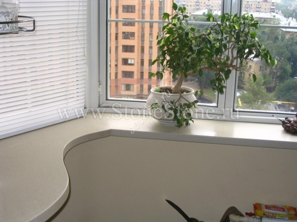 ���������� �� �������������� ����� Corian Sparkling White